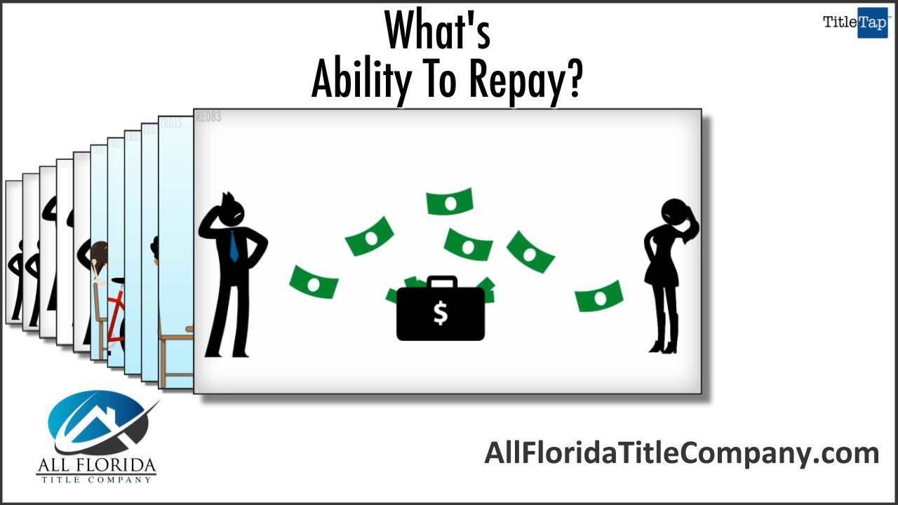 What Does Ability To Repay Mean?