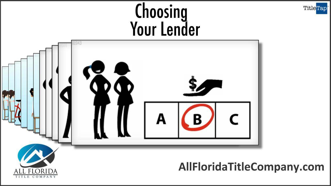 How Do I Choose The Right Lender For Me?
