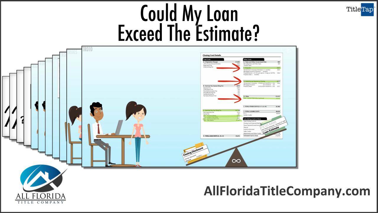 Could My Loan Costs Exceed The Loan Estimate?